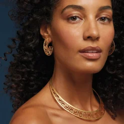 Outlet The Met Store Ancient Fretwork Earrings