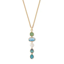 Online The Met Store Ancient Mixed Motifs Glass Pendant Drop Necklace