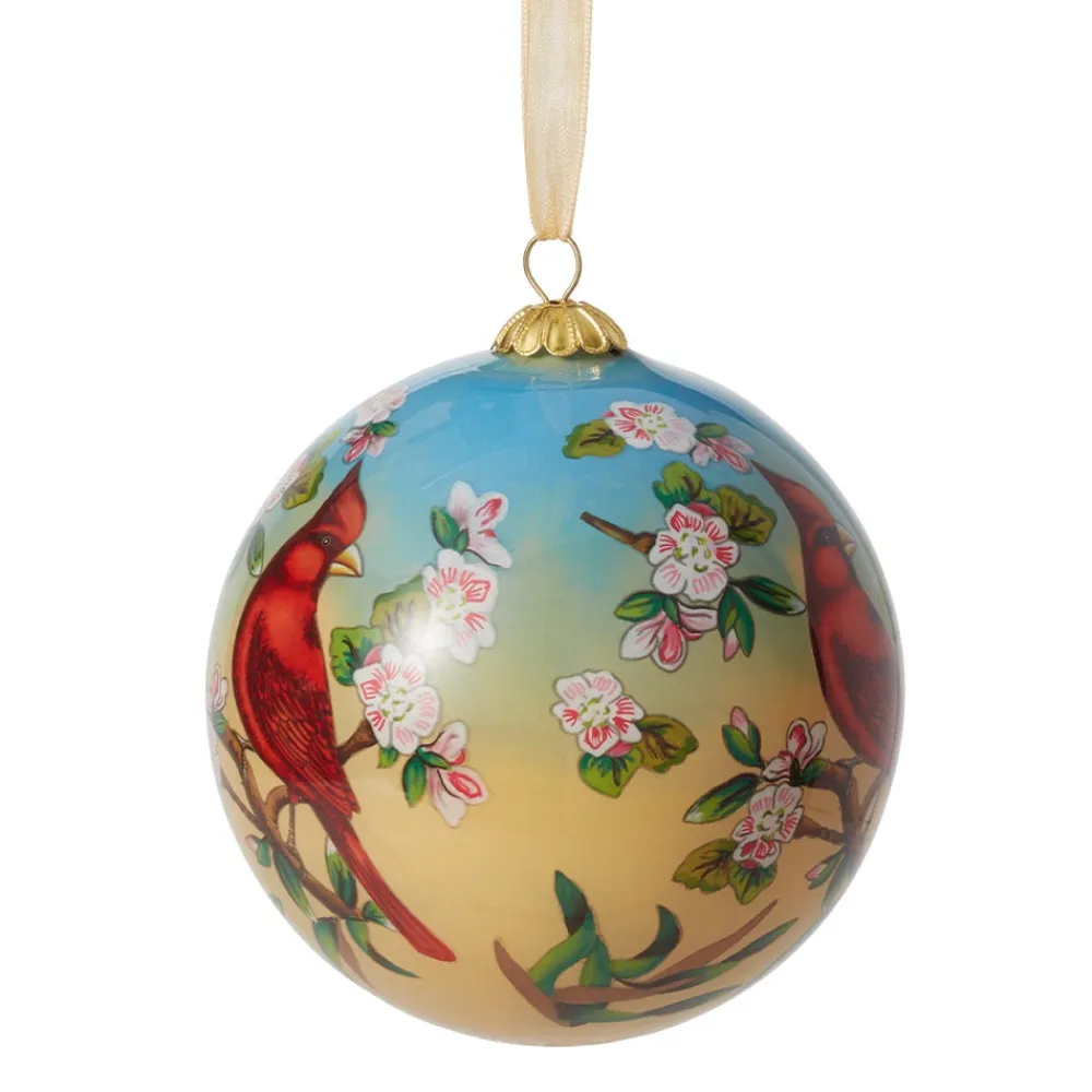 Discount The Met Store Birds of America Hand-Painted Glass Ornament Set