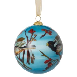 Discount The Met Store Birds of America Hand-Painted Glass Ornament Set