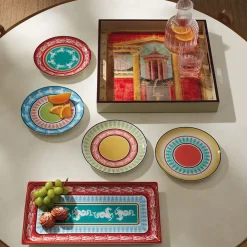 New The Met Store Boscoreale Fresco Wood Lacquer Tray