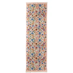 The Met Store British Flowering Vines Embroidered Oblong Scarf
