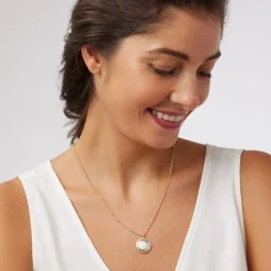 Online The Met Store Celestial Symbols Carved Mother-of-Pearl Pendant Necklace