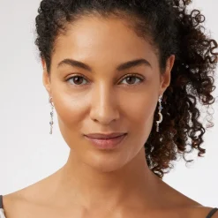 Sale The Met Store Celestial Symbols Linear Drop Earrings