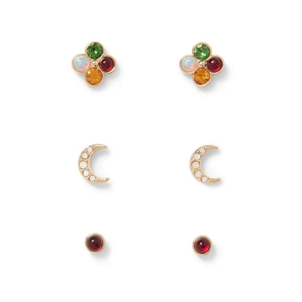Clearance The Met Store Celestial Symbols Stellar Stud Earrings Set