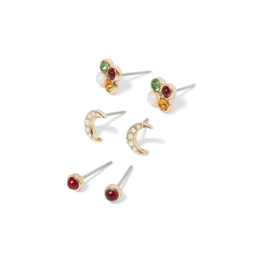 Clearance The Met Store Celestial Symbols Stellar Stud Earrings Set