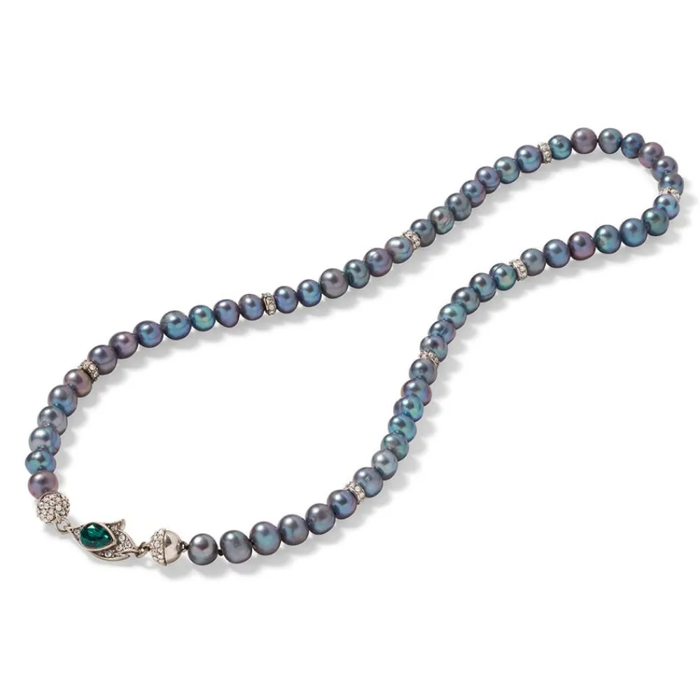 Outlet The Met Store Chelsea Peacock Pearl Necklace