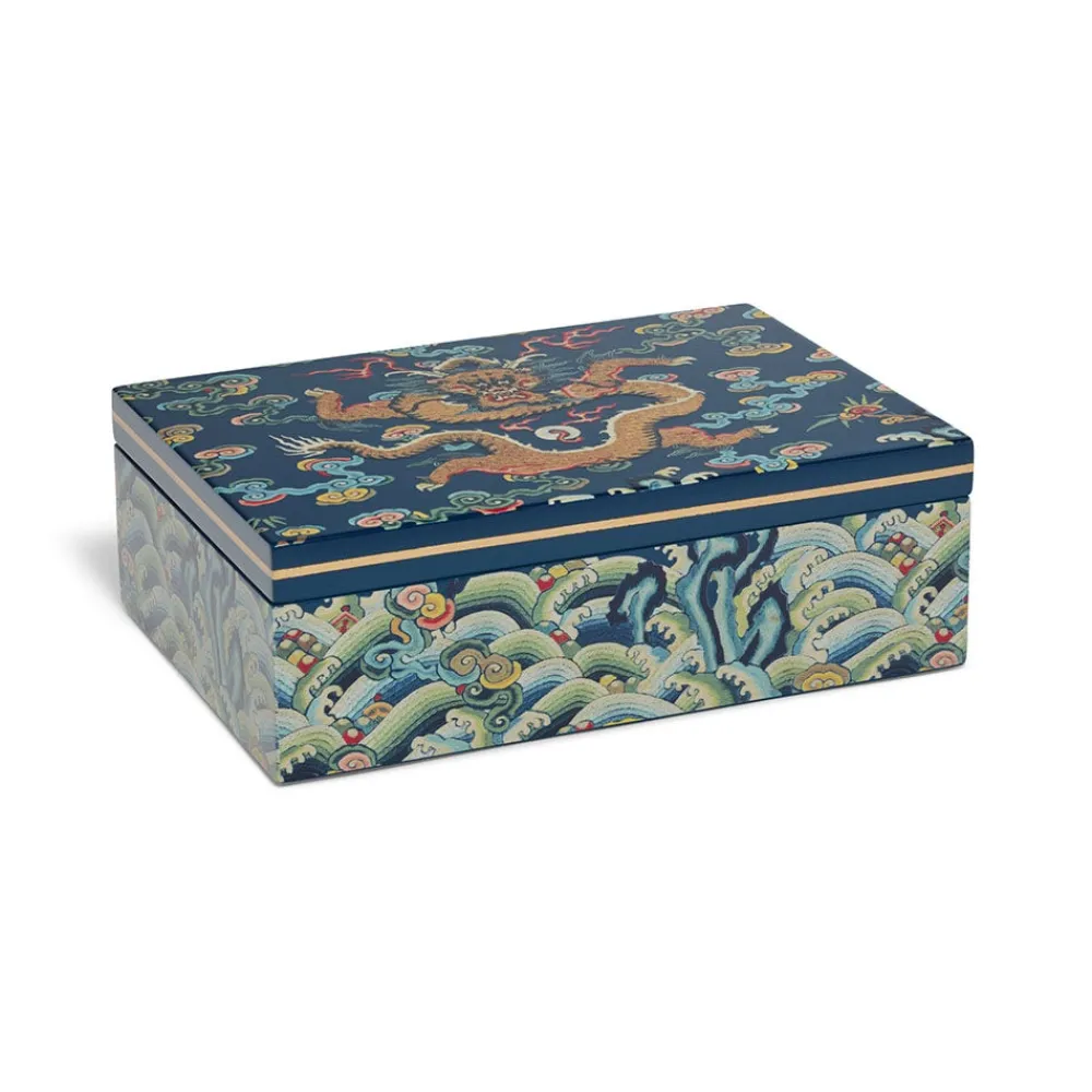 Best The Met Store Chinese Dragon Rank Badge Lacquer Box
