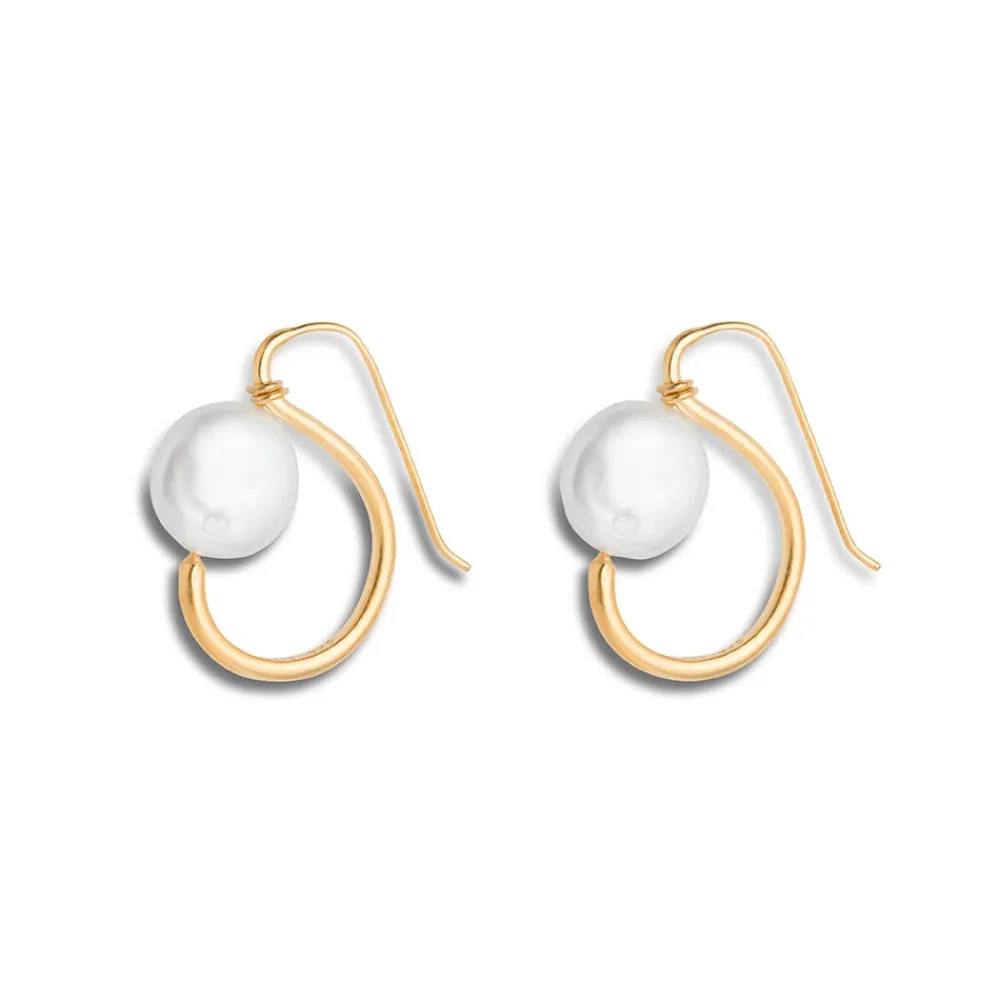 Online The Met Store Coin Pearl Earrings