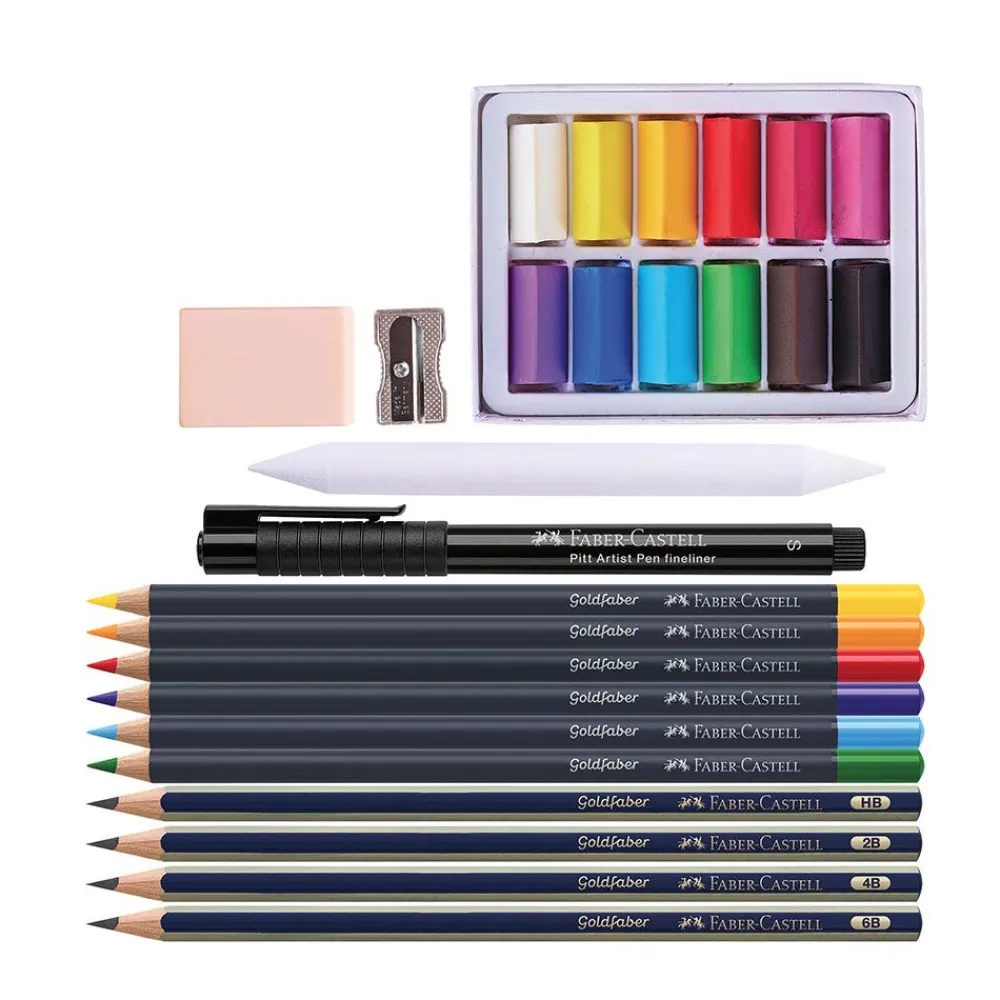 Clearance The Met Store Creative Studio Try It Box: Dry Mediums