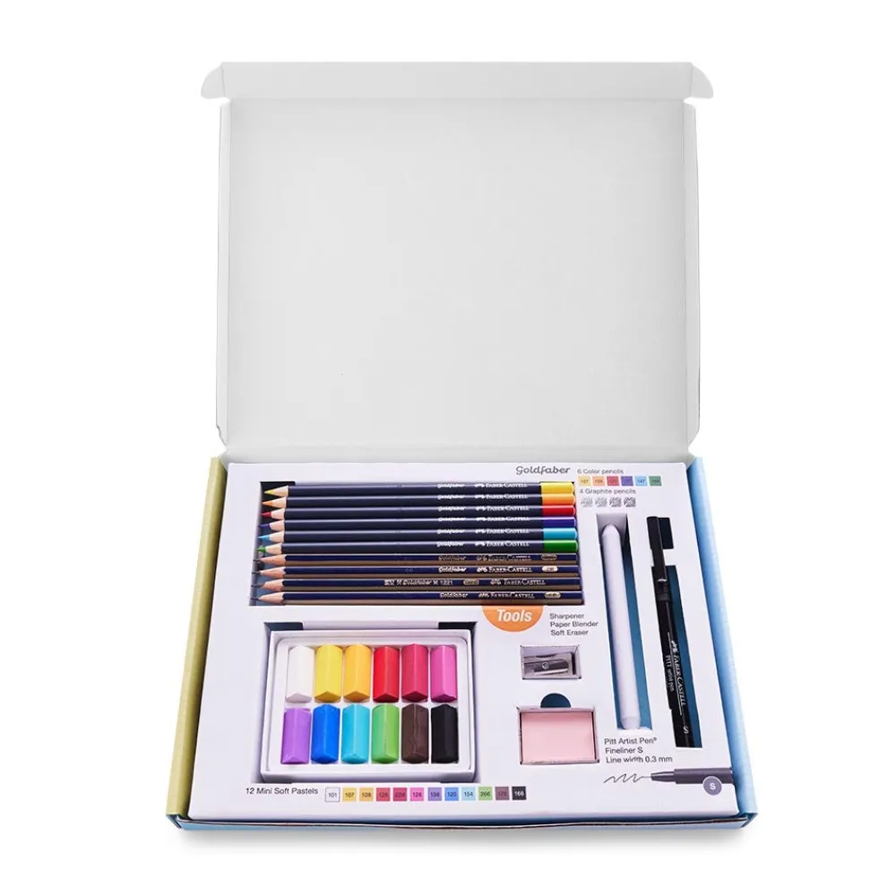 Clearance The Met Store Creative Studio Try It Box: Dry Mediums