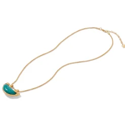 Clearance The Met Store Cypriot Jade Crescent Pendant Necklace