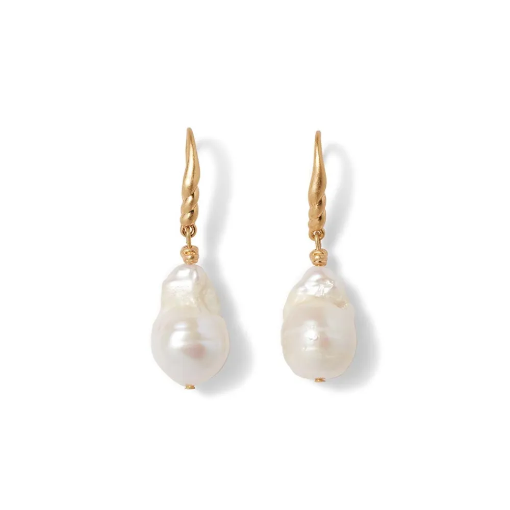 Outlet The Met Store Cypriot Twist Pearl Drop Earrings