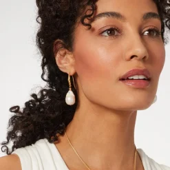 Outlet The Met Store Cypriot Twist Pearl Drop Earrings