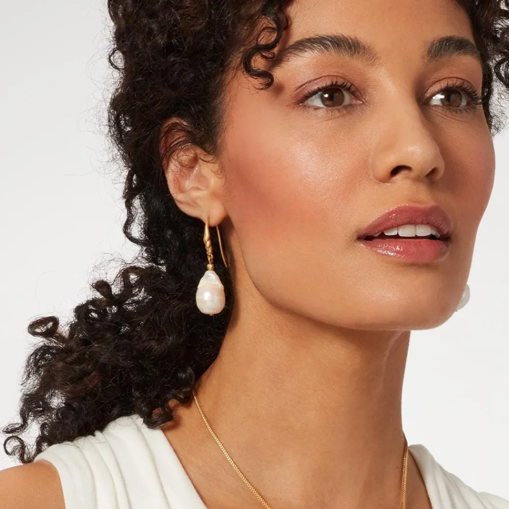Outlet The Met Store Cypriot Twist Pearl Drop Earrings