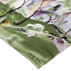 Best The Met Store Dehn Spring in Central Park Square Silk Scarf