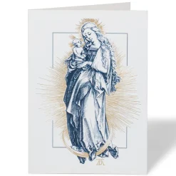 Best The Met Store Dürer: Virgin on the Crescent Fine Holiday Cards with Lined Envelopes and Foil Seals