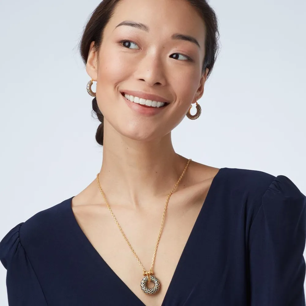 Hot The Met Store Egyptian Feather Pendant Necklace