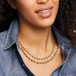 New The Met Store Egyptian Fringe Collar Necklace