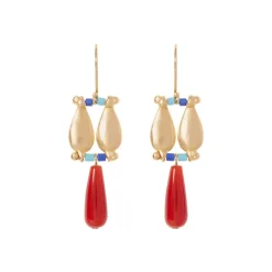 The Met Store Egyptian Fringe Drop Earrings