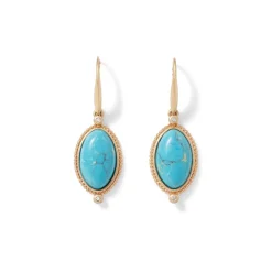 Best The Met Store Egyptian Hathor Turquoise Drop Earrings