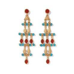 Sale The Met Store Egyptian Nefer Amulet Chandelier Earrings