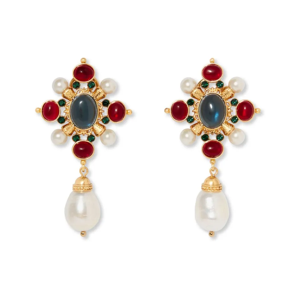 Outlet The Met Store Ellen Jeweled Earrings