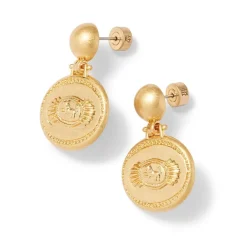 New The Met Store Etruscan Lion Drop Earrings