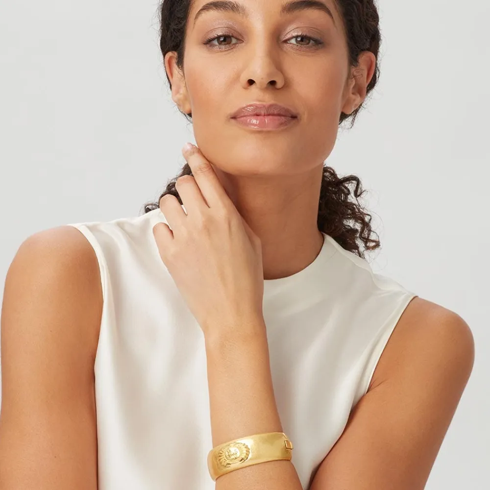 New The Met Store Etruscan Lion Hinged Cuff Bracelet