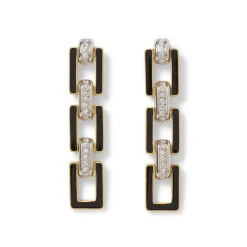 Sale The Met Store European Buckle Enamel Collar Necklace and Drop Earrings Set