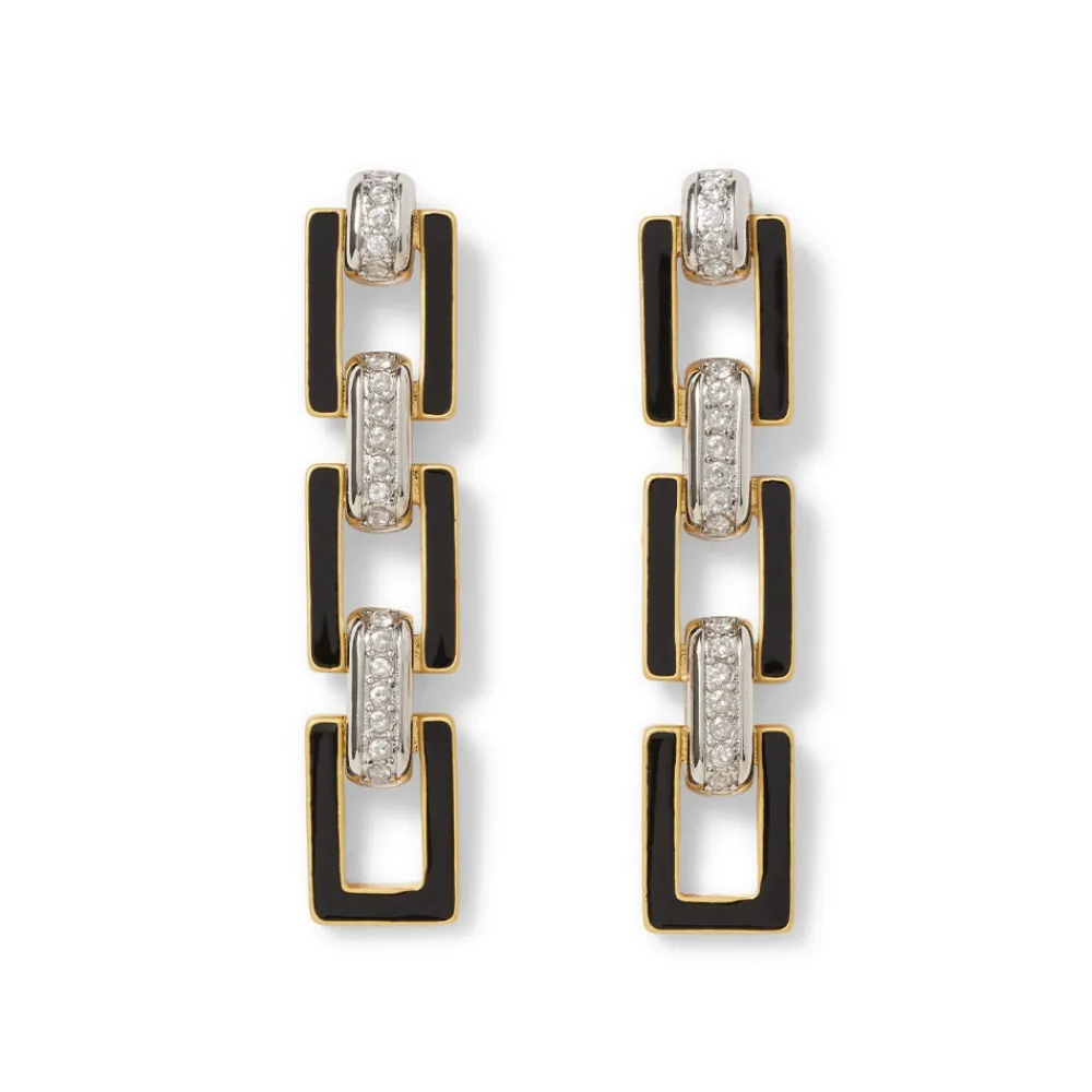Sale The Met Store European Buckle Enamel Collar Necklace and Drop Earrings Set