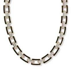 Hot The Met Store European Buckle Enamel Collar Necklace