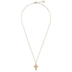 The Met Store Filipino Pearl Cross Pendant Necklace