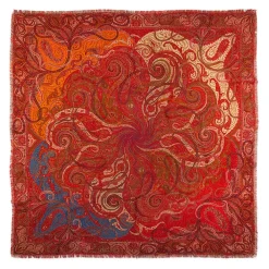 Discount The Met Store Four Seasons Paisley Square Wool Scarf