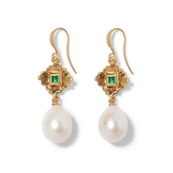Discount The Met Store French Amor Double-Drop Earrings