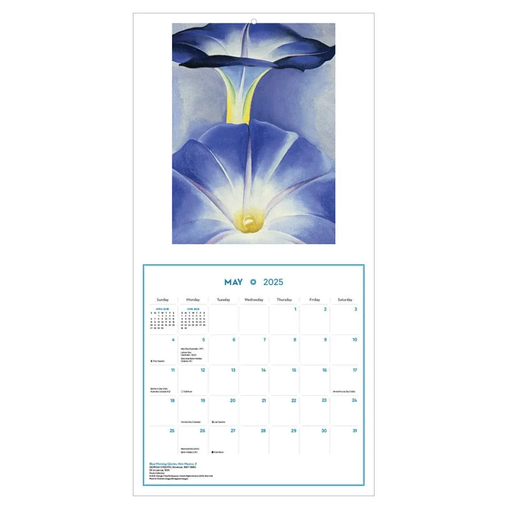 Clearance The Met Store Georgia O'Keeffe Wall Calendar 2025