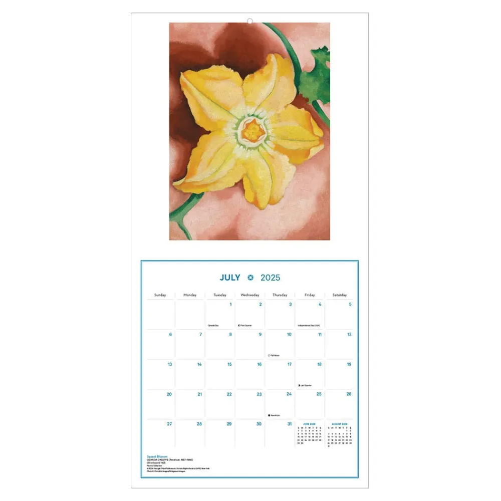 Clearance The Met Store Georgia O'Keeffe Wall Calendar 2025