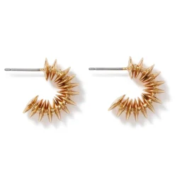 Outlet The Met Store Golden Disc Huggie Earrings