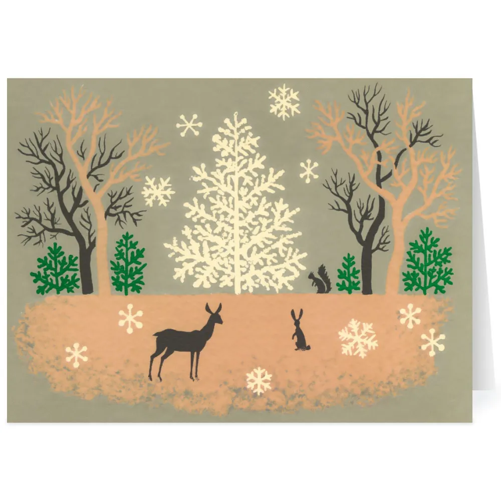 Best The Met Store Gordon: Deer and Rabbit Holiday Cards
