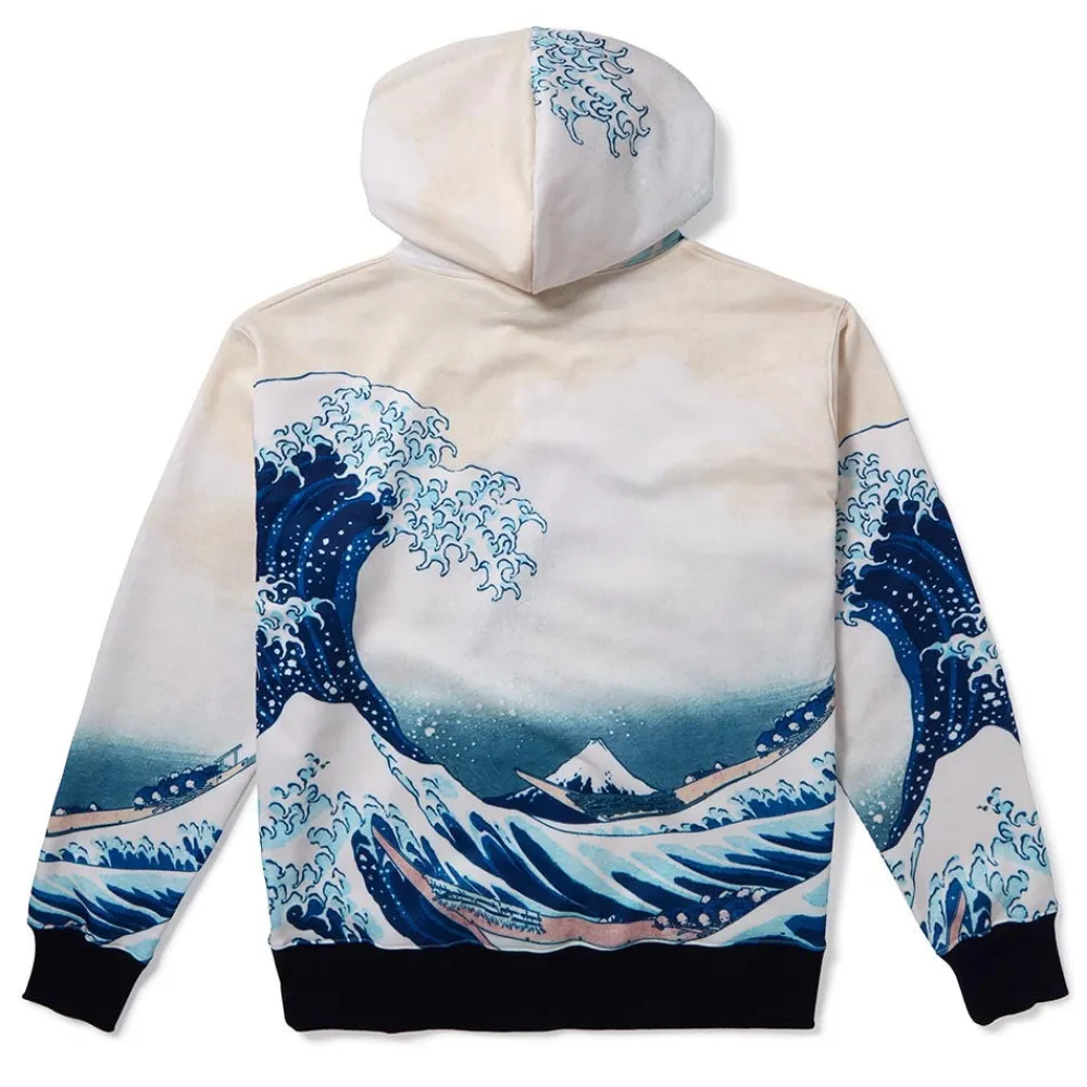 Best The Met Store Hokusai Great Wave All-Over Print Unisex Hoodie