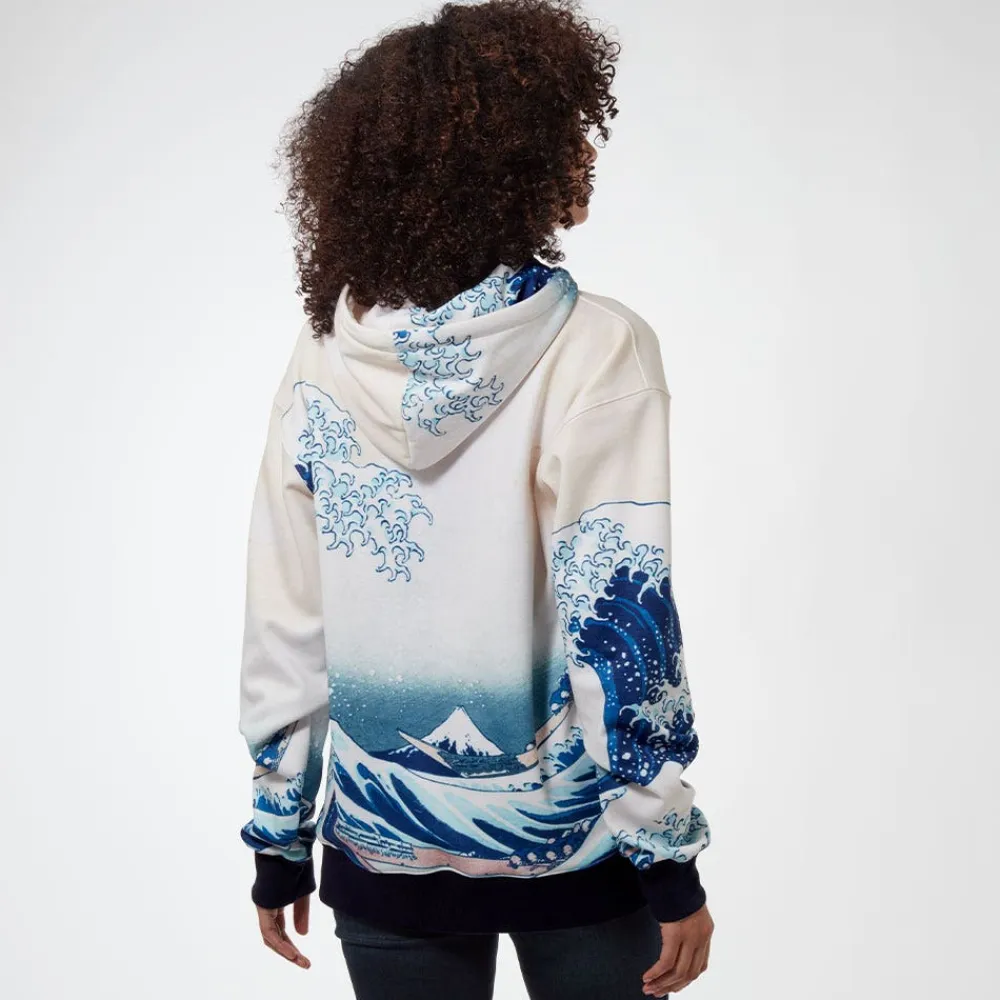 Best The Met Store Hokusai Great Wave All-Over Print Unisex Hoodie