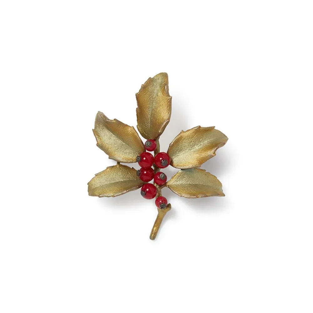 Online The Met Store Holly Berry Jade Brooch