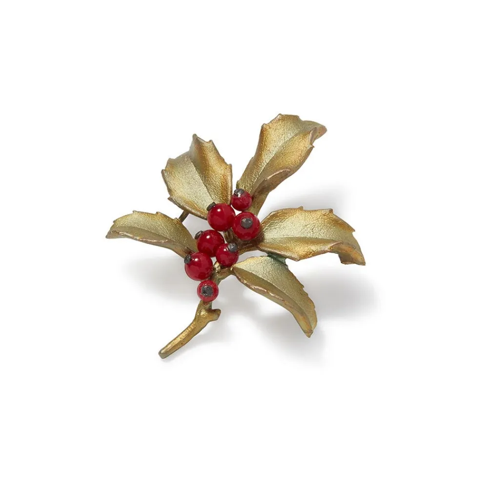Online The Met Store Holly Berry Jade Brooch