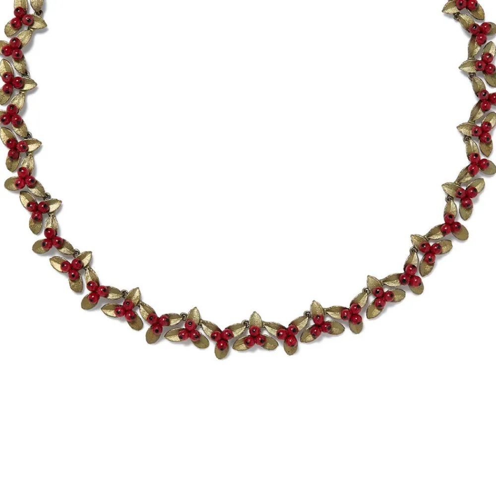 Online The Met Store Holly Berry Jade Statement Necklace