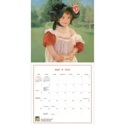 New The Met Store Impressionism and Post-Impressionism Wall Calendar 2025