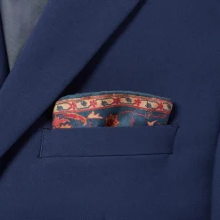 Outlet The Met Store Iranian Vase Carpet Silk Pocket Square