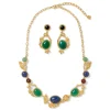 Discount The Met Store Japanese Imari Collar Necklace and Linear Drop Earrings Set