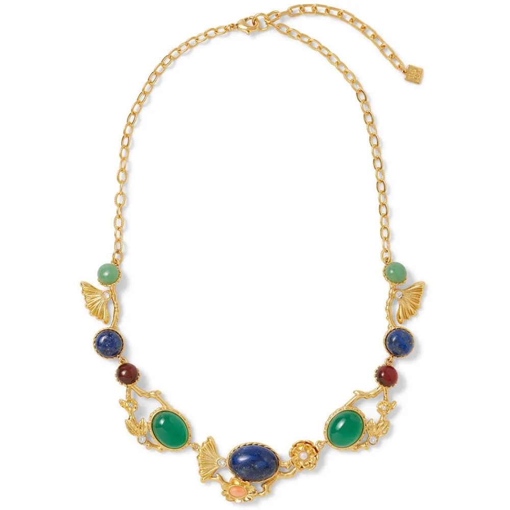 Discount The Met Store Japanese Imari Collar Necklace and Linear Drop Earrings Set