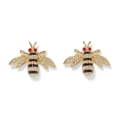 New The Met Store Jeweled Bee Stud Earrings