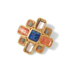 The Met Store Kashan Carpet Brooch